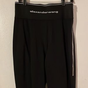 New Alexander Wang exposed zipper leggings…. Only Worn ONCE for photoshoot!!